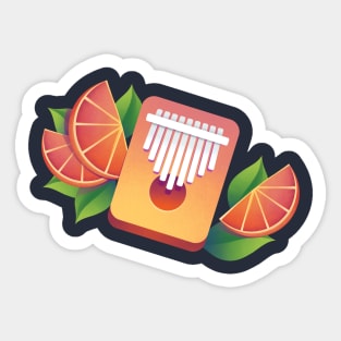 Kalimba Orange Grapefruit Sticker